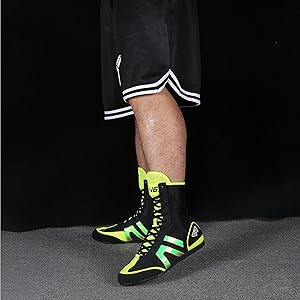 Amazon.com | ONAIC Men's Women's Boxing Boots High Top